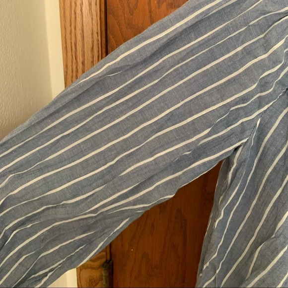 Old Navy Striped Off The Shoulder Blouse - Picture 3 of 5